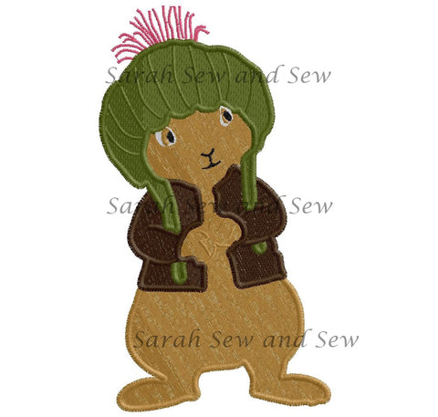 Benjamin Bunny Embroidery Design