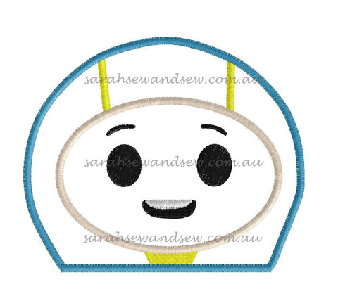 Foz Go Jetters Embroidery Design - Sarah Sew and Sew