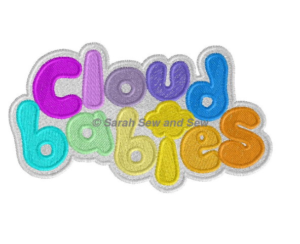 Cloud Babies Embroidery Design Set