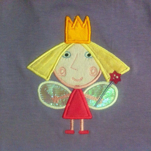 Holly Embroidery Design - Sarah Sew and Sew