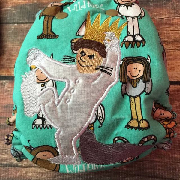 Max Where the Wild Things Are Embroidery Design - Sarah Sew and Sew