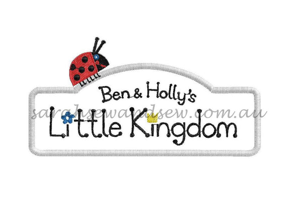 Ben and Holly Embroidery Design Set- Sarah Sew and Sew