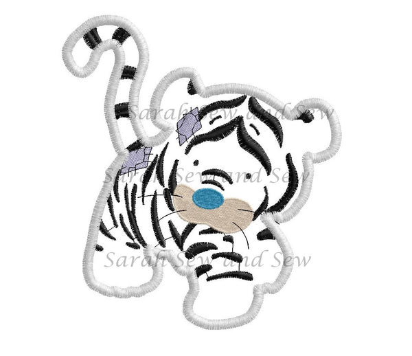 Bengal Blue Nosed Friends Embroidery Design - Sarah Sew and Sew