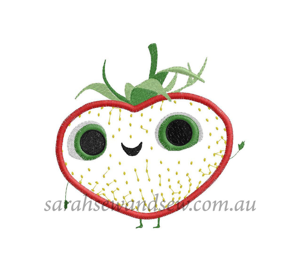 Meatballs - Berry - Embroidery Design