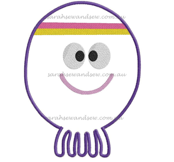 Betty (Hey Duggee) Embroidery Design