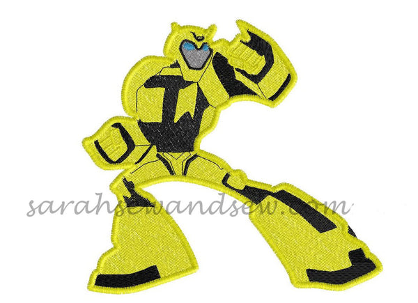 Bumblebee Embroidery Design