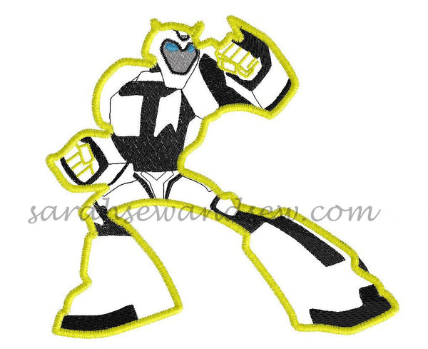 Bumblebee Embroidery Design