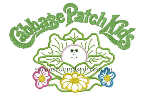 Cabbage Patch Kids Embroidery Design Set - Sarah Sew and Sew