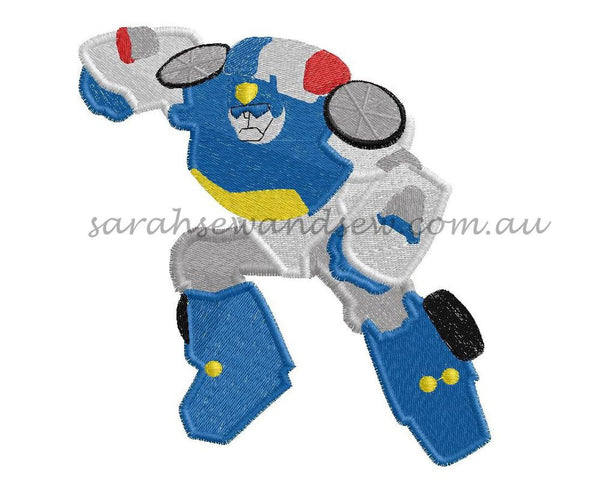 Transformers Rescue Bot 10 Design Set (Embroidery Design) - Sarah Sew and Sew