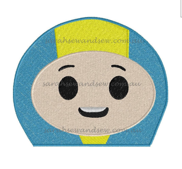 Foz Go Jetters Embroidery Design - Sarah Sew and Sew