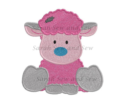Frizzie Blue Nosed Friends Embroidery Design - Sarah Sew and Sew