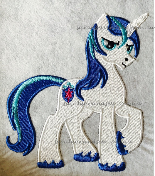 Shining Armor My Little Pony Embroidery Design
