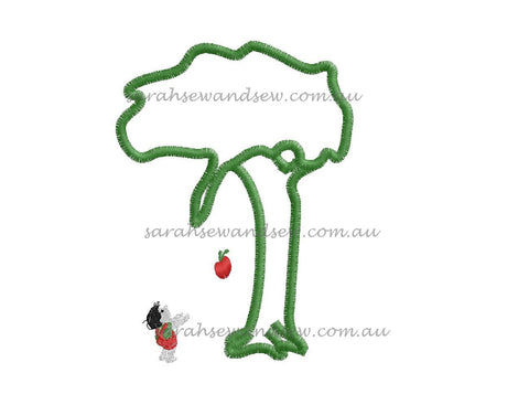 The Giving Tree Embroidery Design - Sarah Sew and Sew