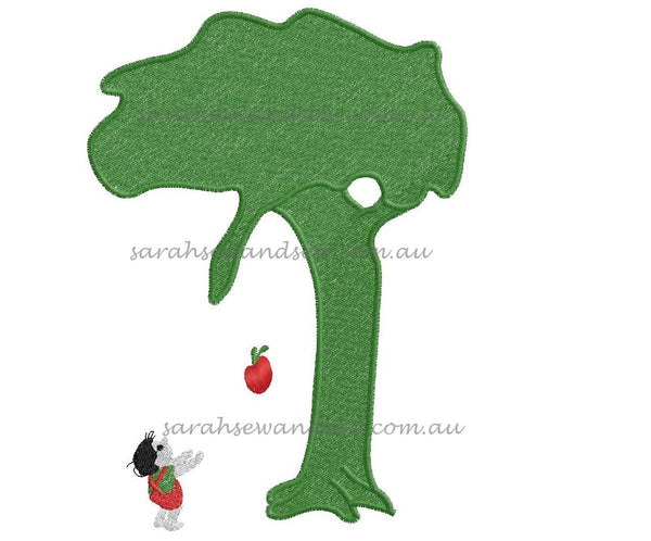 The Giving Tree Embroidery Design - Sarah Sew and Sew