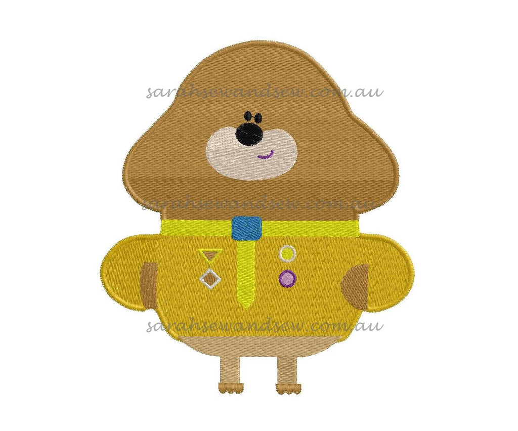 Hey Duggee Embroidery Design