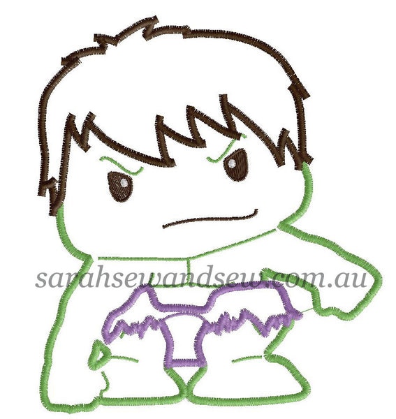 Super Hero Embroidery Design Set