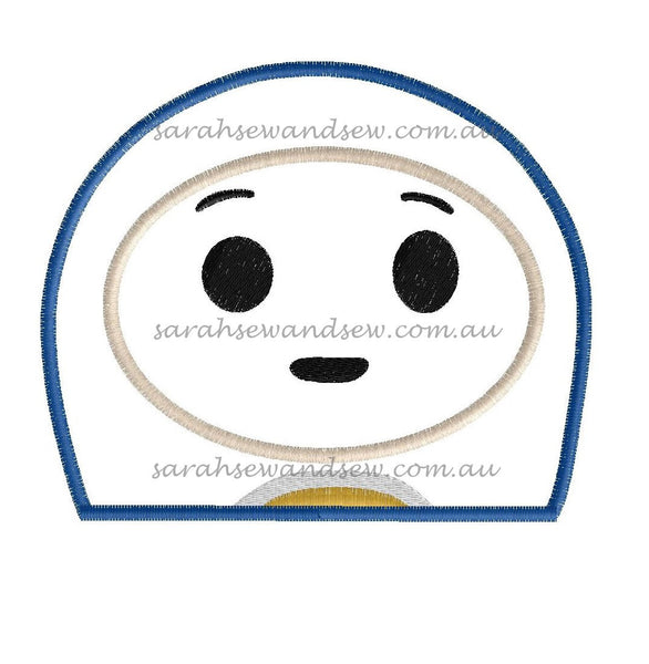 Kyan Go Jetters Embroidery Design - Sarah Sew and Sew