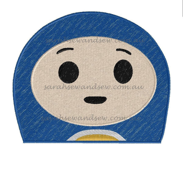 Kyan Go Jetters Embroidery Design - Sarah Sew and Sew