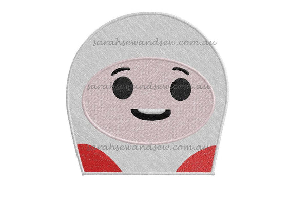Lars Go Jetters Embroidery Design - Sarah Sew and Sew