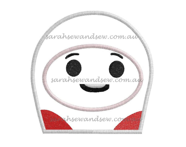 Lars Go Jetters Embroidery Design - Sarah Sew and Sew