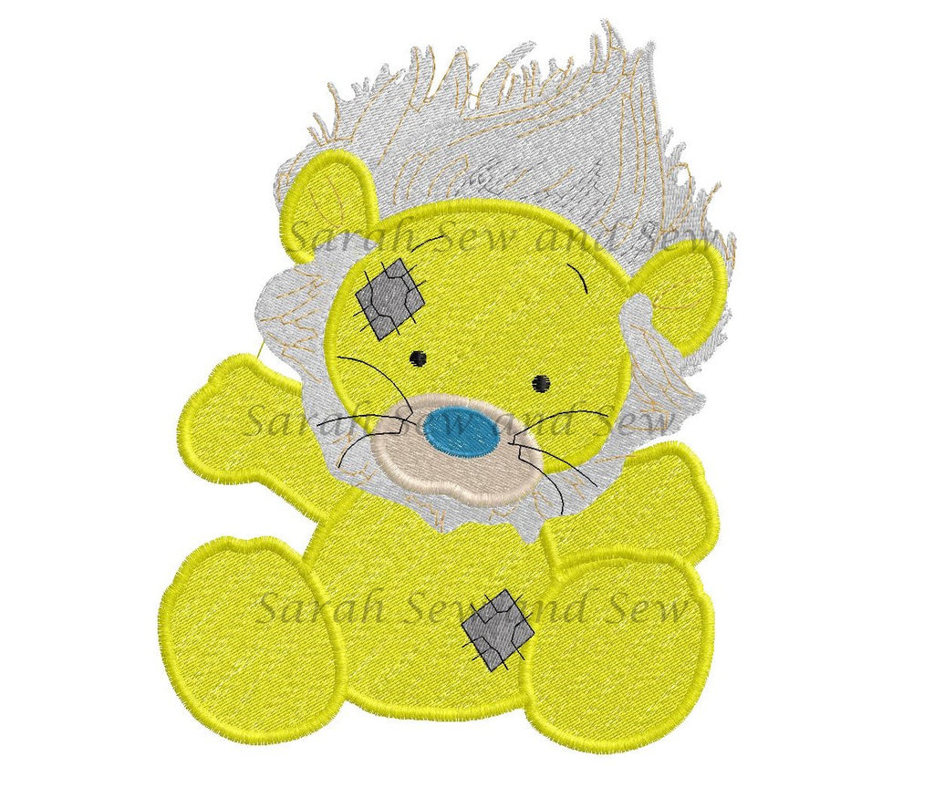 Leboo Blue Nosed Friends Embroidery Design - Sarah Sew and Sew