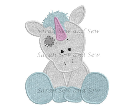 Legend Blue Nosed Friends Embroidery Design - Sarah Sew and Sew