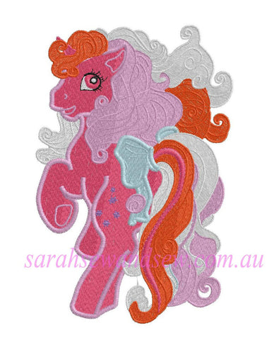 Galaxy My Little Pony Embroidery Design - Sarah Sew and Sew