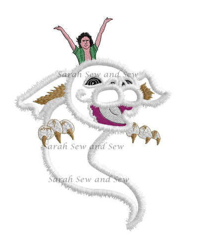 Neverending Story Embroidery Design