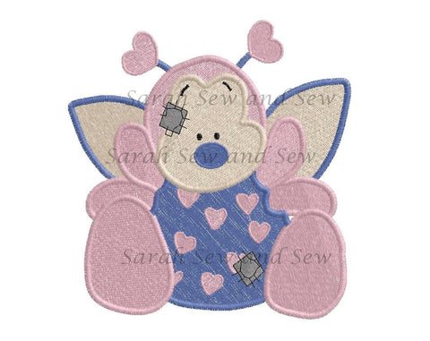 Passion Blue Nosed Friends Embroidery Design - Sarah Sew and Sew