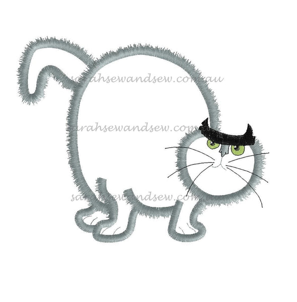 Scarface Claw Embroidery Design