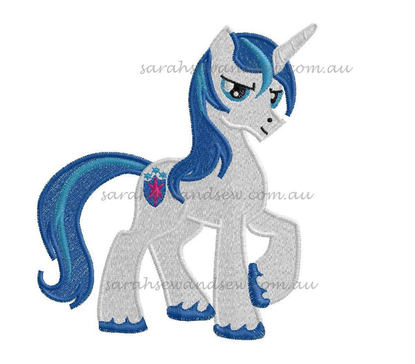 Shining Armor My Little Pony Embroidery Design