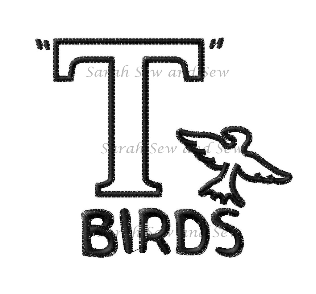 T'Birds Embroidery Design