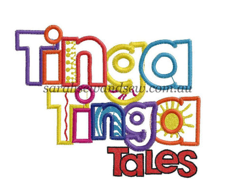 Tinga Tinga Tales Logo Embroidery Design - Sarah Sew and Sew