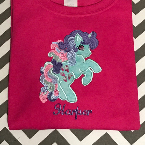 Fizzy My Little Pony Embroidery Design